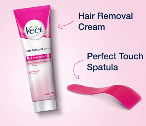 Veet Silk & Fresh Hair Removal Cream, Normal Skin -100 g